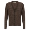 Linen silk cardigan