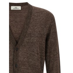 Linen silk cardigan