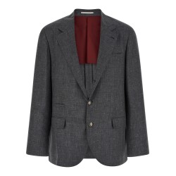 Blazer Flamed Canvas Blazer
