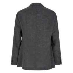 Blazer Flamed Canvas Blazer