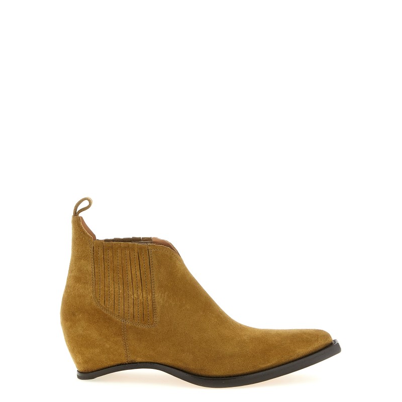 'Western Chelsea Heel-Less' ankle boots