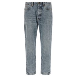Tapered leg jeans