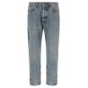 Tapered leg jeans