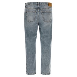 Tapered leg jeans