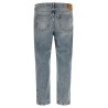 Tapered leg jeans
