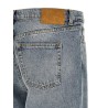 Tapered leg jeans