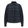 'Shiny Flap Detail' down jacket