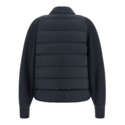 'Shiny Flap Detail' down jacket