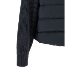 'Shiny Flap Detail' down jacket