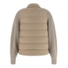 'Shiny Flap Detail' down jacket