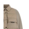 'Shiny Flap Detail' down jacket