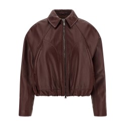 Nappa leather jacket