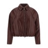 Nappa leather jacket