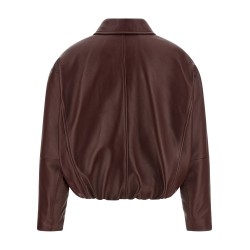 Nappa leather jacket