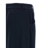 Cotton silk pants