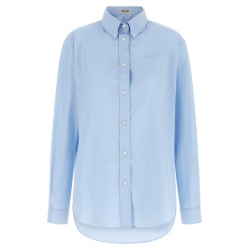 Logo embroidery shirt