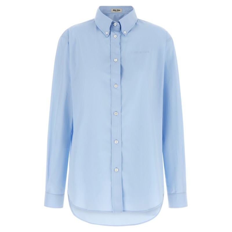 Logo embroidery shirt
