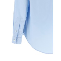 Logo embroidery shirt