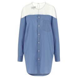 Tulle insert shirt