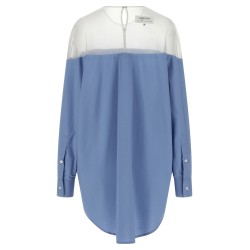 Tulle insert shirt