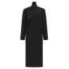 Wool crêpe coat
