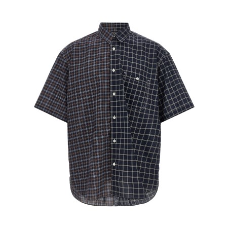 Check patterned shirt