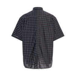 Check patterned shirt
