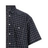Check patterned shirt