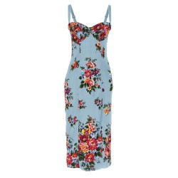 'Mazzo di Fiori' print dress