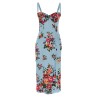 'Mazzo di Fiori' print dress