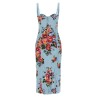 'Mazzo di Fiori' print dress
