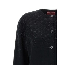 'GG' crystal cardigan