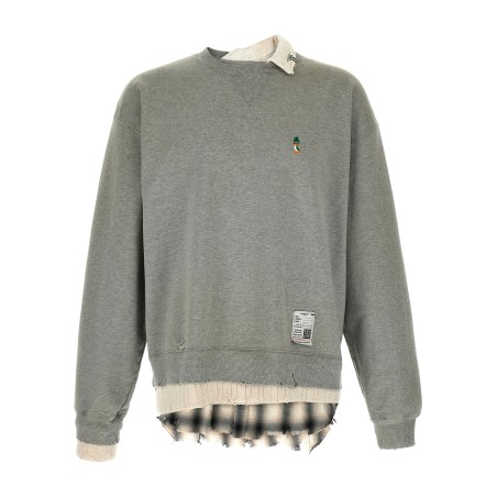 Three layer sweatshirt