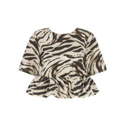'Zebra Denim' top