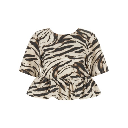 'Zebra Denim' top