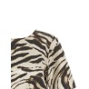 'Zebra Denim' top