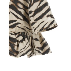 'Zebra Denim' top