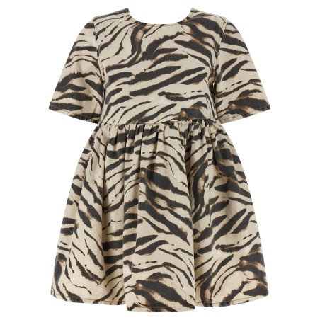 'Zebra Denim' dress