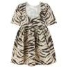 'Zebra Denim' dress