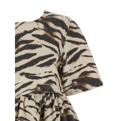 'Zebra Denim' dress