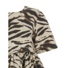'Zebra Denim' dress