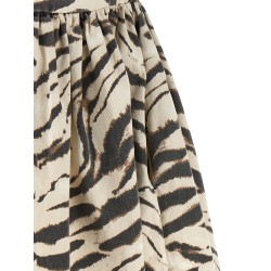 'Zebra Denim' dress