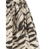 'Zebra Denim' dress