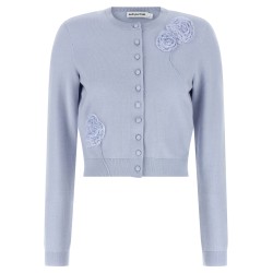 'Blue Flower Knit' cardigan