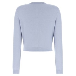'Blue Flower Knit' cardigan
