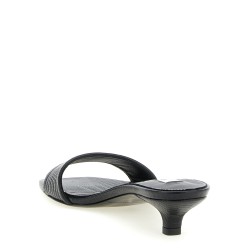 Lizard leather sandals
