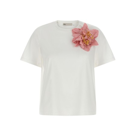 'Floral Applique' T-shirt