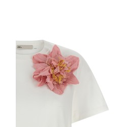 'Floral Applique' T-shirt
