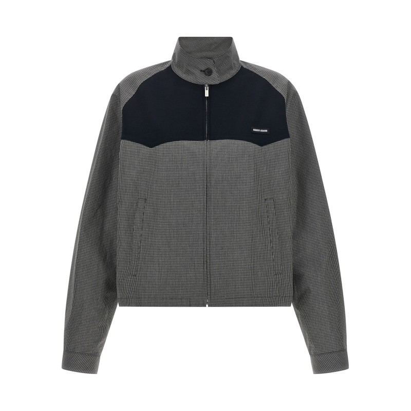 Blouson vichy check
