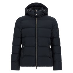 'Brett' - 'Acqua' line bomber jacket